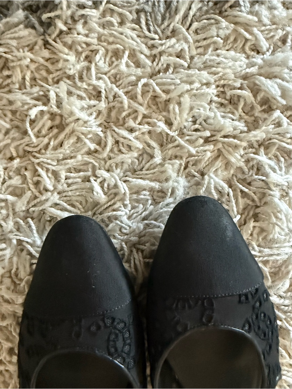 CHANEL Black Slingback Flats size 39.5 - Picture 2 of 4